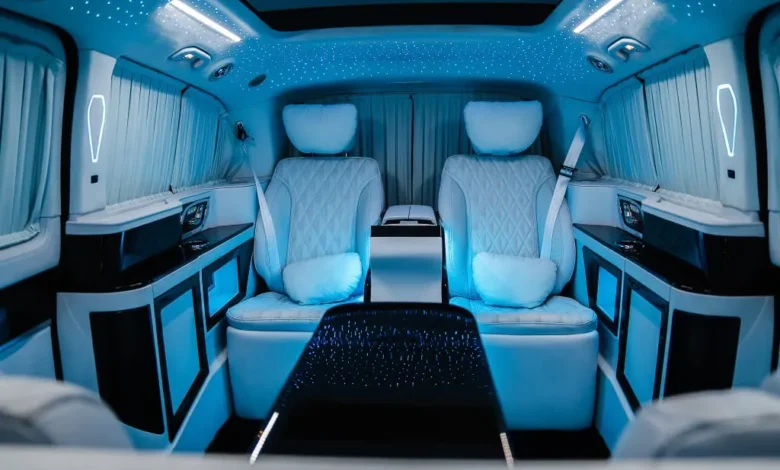 v class chauffeur london